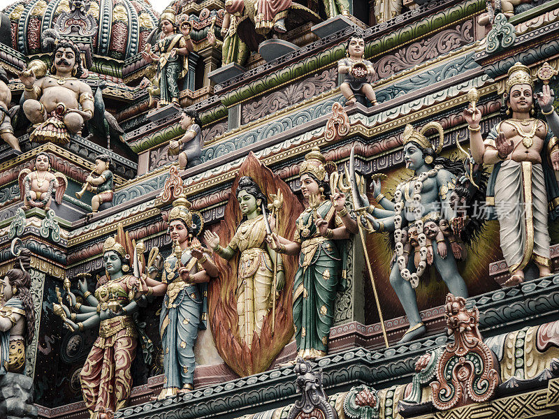 Sri Veeramakaliamman寺庙小印度新加坡